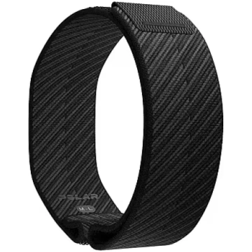 Polar wrist strap Loop SoftWeave S-L, black (91011