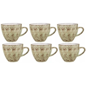 Espresso tasīte porcelāna pistāciju 75 ml Wilmax 6
