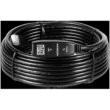 Active extension USB 2.0 A-M> A-F cable, 10 m long