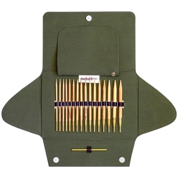 Addi Click Natural Olive Wood Case 3,5 - 8,0 mm