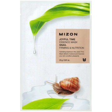 MIZON Joyful Time Essence Mask Snail lokšņu sejas 