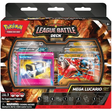 POKEMON TCG Kolekcionējamās kārtis League Battle D