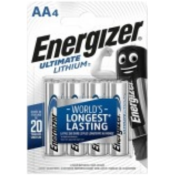 Energizer Ultimate Lithium AA L91 LR6 FR6 1.5V lit