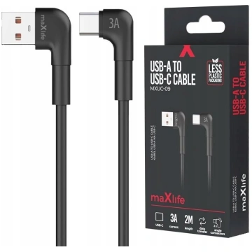 Techonic Maxlife kabel katowy MXUC-09 USB - USB-C 