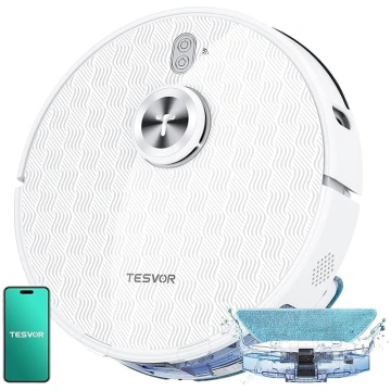 Tesvor S8Pro putekļsūcējs-robots ar tīrīšanas funk