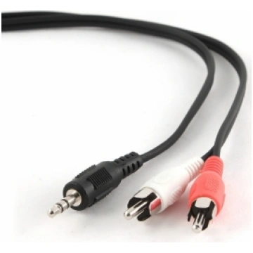 Gembird Cable 3.5mm Jack - 2x RCA 2.5m CCA-458-2.5