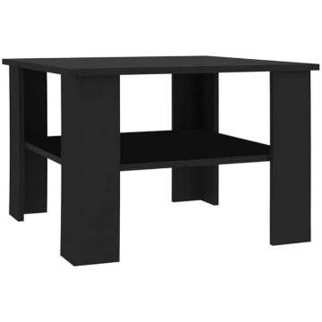 Modern Coffee Table, Wooden Console Table with 2 L