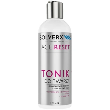 Solverx Age.Reset Tonik do twarzy - Odbudowa Mikro