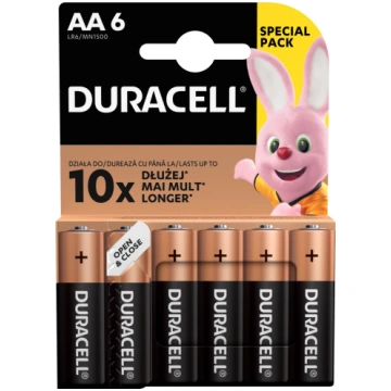 DURACELL Baterijas Duracell X428269, AA, 1.5 V