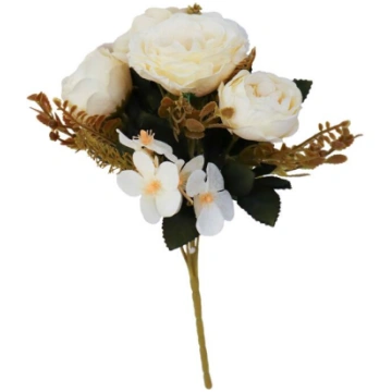 BESK Mākslīgo Hortenziju un Peoniju pušķis 30cm, m