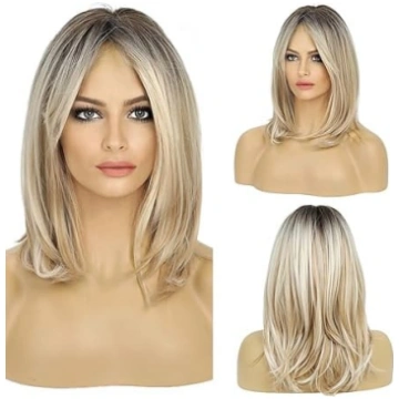 Haircube Garš sintētisko matu parūka sievietēm ar 