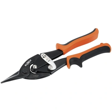 Metāla šķērveida šķēres BOXER 250 mm — taisnie asm