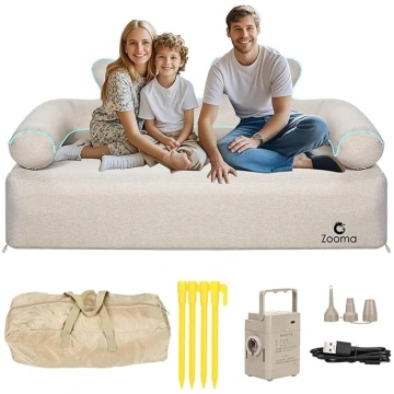 Zooma Inflatable Sofa, Air Sofa with Lightweight B
