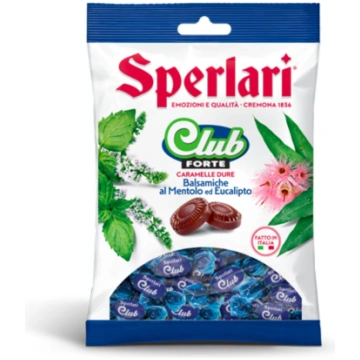 Karameles konfektes ar mentolu un eikaliptu SPERLA