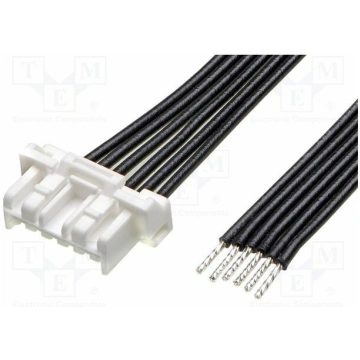 Connector: wire-board; male; PIN: 6; Inom: 3A; com