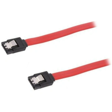 Cable: SATA; SATA plug,both sides; 500mm; red; Cor