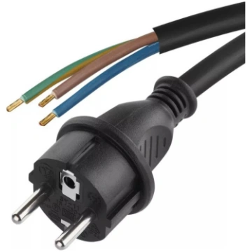 Stravas vads ar gumijas izolaciju 3x1 5 mm 3m elek