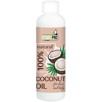 NATURPRO 100% Dabīga kokosriekstu eļļa, 200 ml