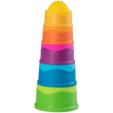 Fat Brain Toys Dimpl Stack Popping Stack & Nest bē