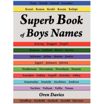 Superb Book Of Boys Names Strategic Book Publishin