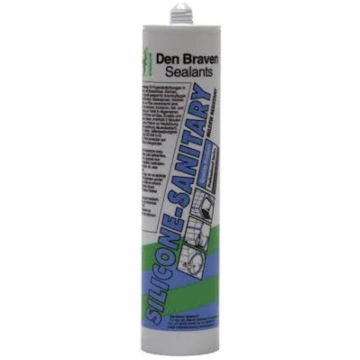 Hermētiķis DB Sanitārais 300ml balts Den Braven