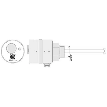 Sildelements elektrisks TJ, ieskrūvējams 7209090#8