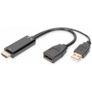 DIGITUS 4K HDMI to DisplayPort Adapter AK-330101-0