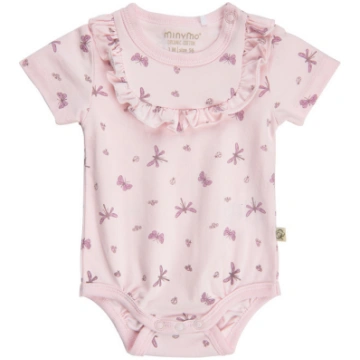 Minymo Infant Girl Romper 111035-5021