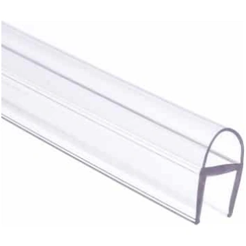 PVC blīvlīste stikls/grīda, krāsa - dzidrināta, 25