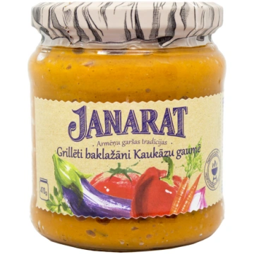 Grilēti Baklažāni Kaukāzā gaumē 470gr
