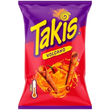 Kukurūzas čipsi TAKIS (QUESO VOLCANO), 90g