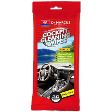 Salvetes paneļu tīrīšanai Dr.Marcus Vanilla 20 gab