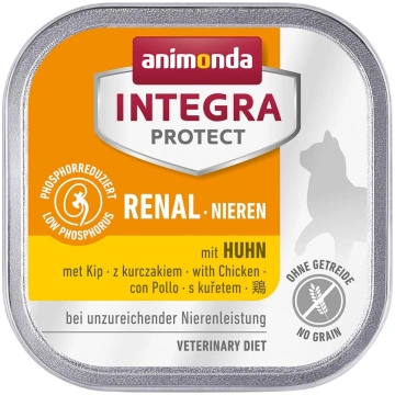 ANIMONDA Integra Protect Renal Chicken - mitrā kaķ