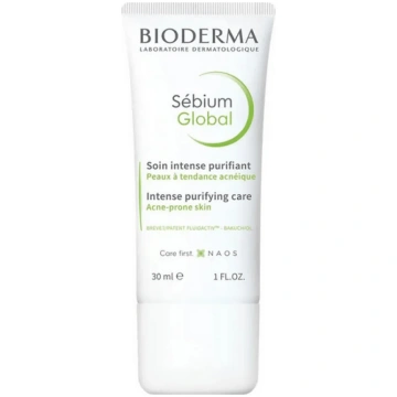 Bioderma Sébium Global Intense Attīrošs krēms 30 m