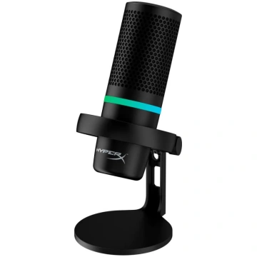 Kondensatora mikrofons HyperX DuoCast, melna krās