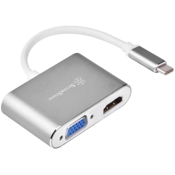 USB SilverStone SST-EP16C USB-C - HDMI + VGA (4018