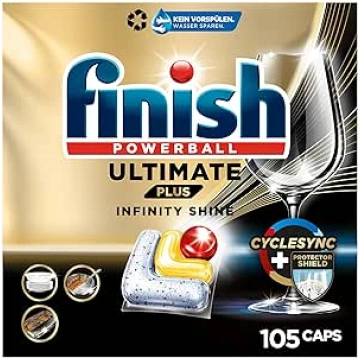 Finish Ultimate Plus Infinity Shine Citrus Dishwas