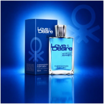 Smaržas ar feromoniem Love & Desire viņam - 50 ml