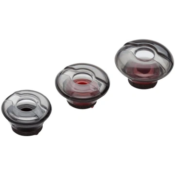 Piederumi Poly Ear Tips, pelēka krās
