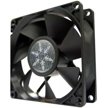Ventilators Silverstone FN81 Datora korpuss Melns