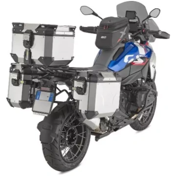Bauletto valige per moto in alluminio givi givi TR