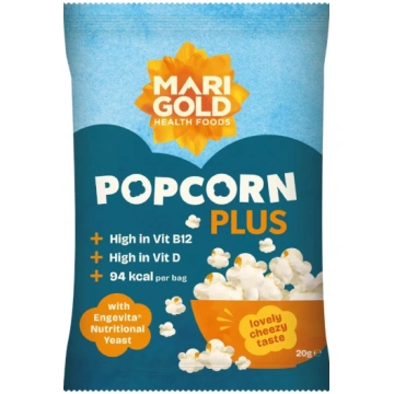 Marigold bezglutēna popkorns ar rauga pārslām, 20g