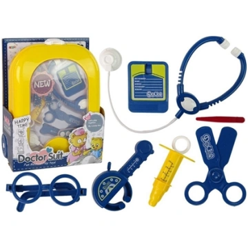 LeanToys Zestaw Lekarski w Plecaku Doktor Stetosko