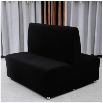 Sofa Cover Without Armrests 2 Seater Spandex Couch