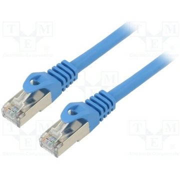 Patch cord; F/UTP; Cat 6; RJ45 plug,both sides; st