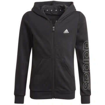 Adidas Essentials logotips ar pilnu rāvējslēdzēju 