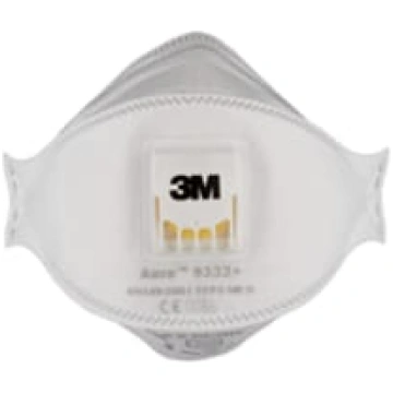 3M™ 9332PRO Daļiņu respirators, ar vārstu, FFP3, k