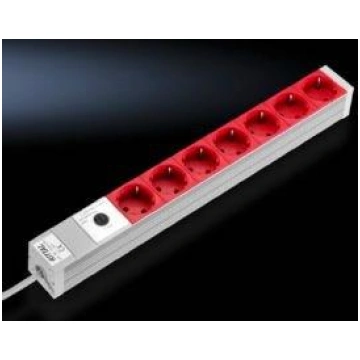Rittal DK 7240.260 power extension 2 m 7 AC outlet