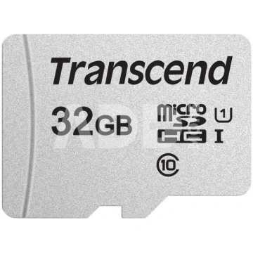 TRANSCEND 32GB UHS-I U1 SILVER MICROSD W/O ADAP