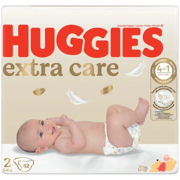 Huggies Extra Care autiņbiksītes jaundzimušajiem 2